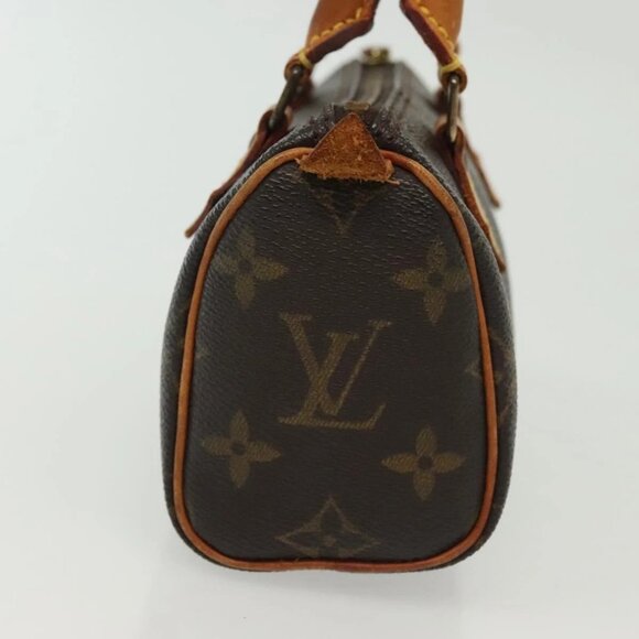 LOUIS VUITTON Monogram Mini Speedy Hand Bag M41534 LV Auth 142017 - Picture 6 of 16